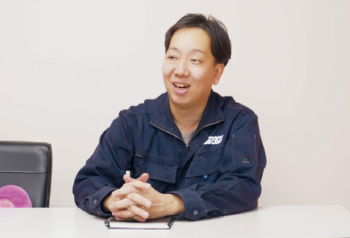 技術部 副工場長 福井俊介